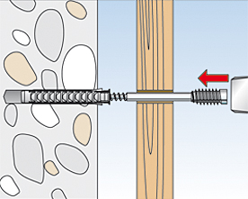 Fischer stelschroef / afstandschroef ASL montage - Doe het zelf, Dhz-proshop